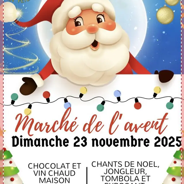 Marché de l'avent Verneuil-le-Château 23 novembre 2025
