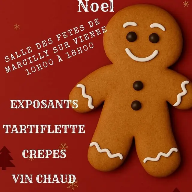 Marché de pas encore Noël Marcilly-sur-Vienne 16 novembre 2025