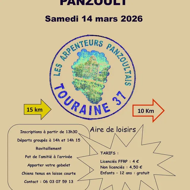 Marche du Label Rouge Panzoult 14 mars 2026