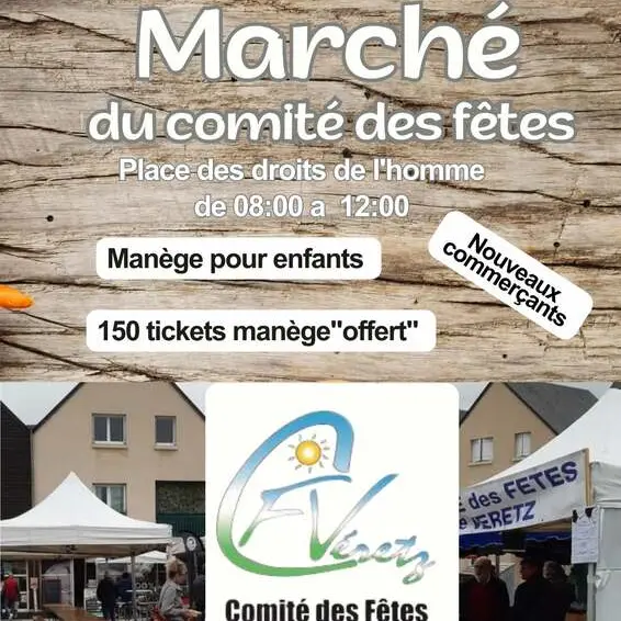 Marché du comité des fêtes Véretz (1)