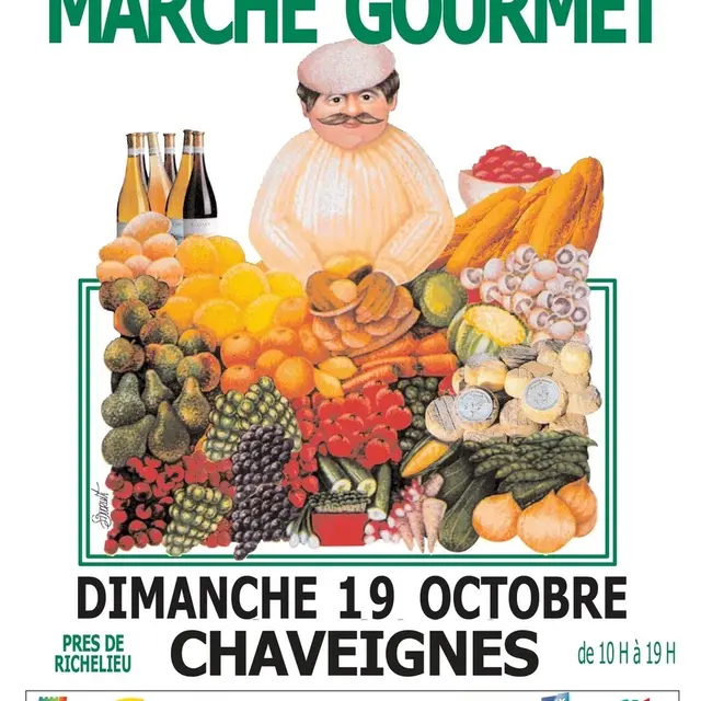 Marché fermier gourmet Chaveignes 19 octobre 2025