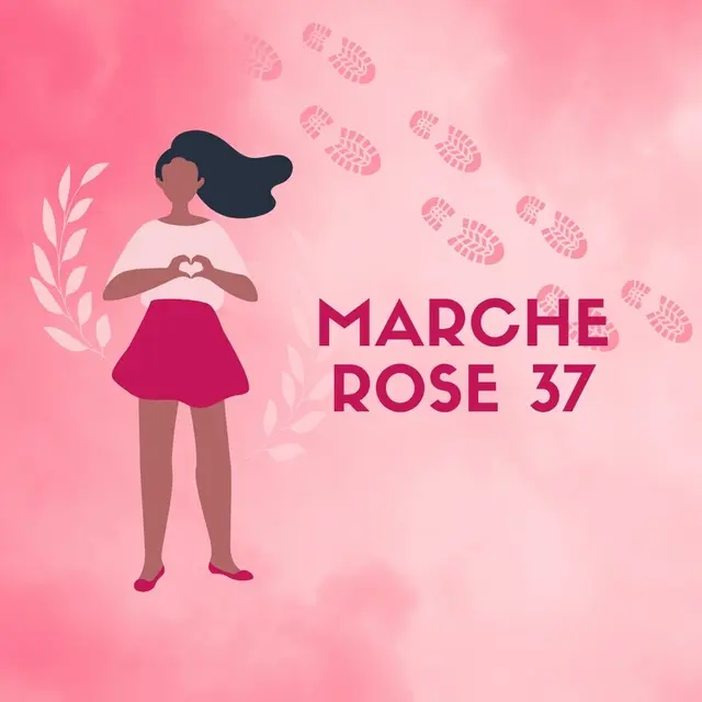 Marche rose 37