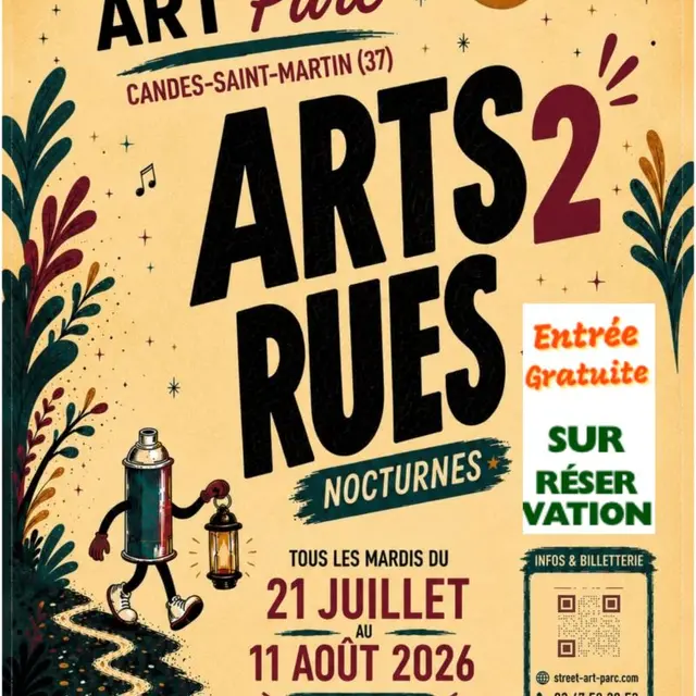 Nocturnes Street Art Parc - Gratuit