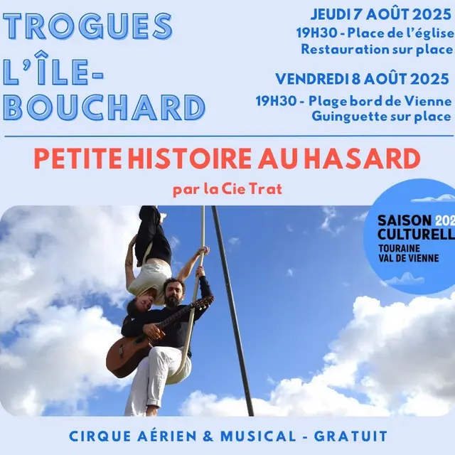 Petite histoire au hasard CC TVV Trogues et L'Ile-Bouchard août 2025