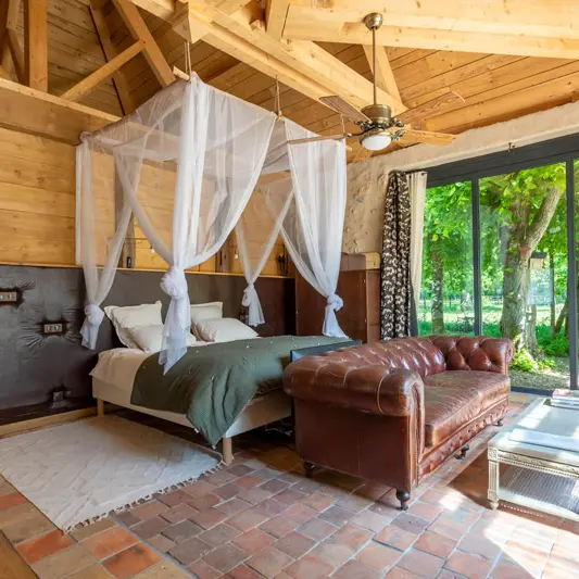 Lodge de luxe manoir de la Mazeraie