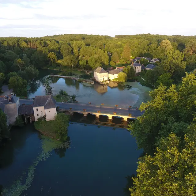 Pont-de-Ruan - Moulin vue de haut 2 ©Cédric Gersant (5)