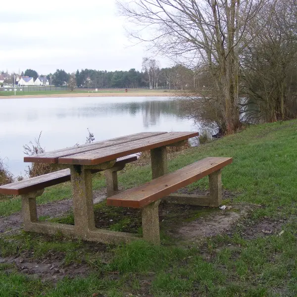 Plan d'eau Monnaie automne