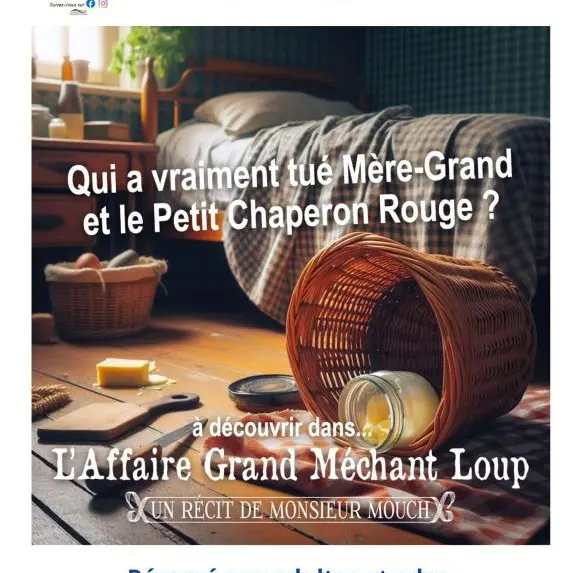 Récit de Monsieur Mouch à la biblio de Vernou
