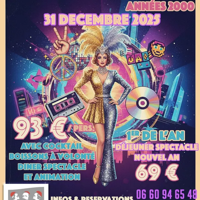 Réveillon Ducs de Richelieu Braye-sous-Faye 31 décembre 2025