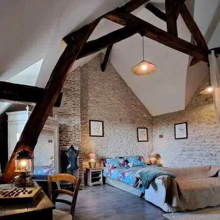 Ruelle des Jardins - Gîtes Cosy chambre bis Touraine