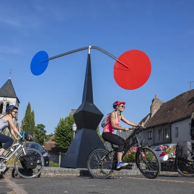 Saché - Indre à vélo - Calder 1 - David Darrault