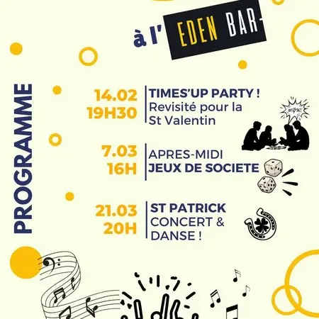 Saison d'hiver à l'Eden Bar Reugny