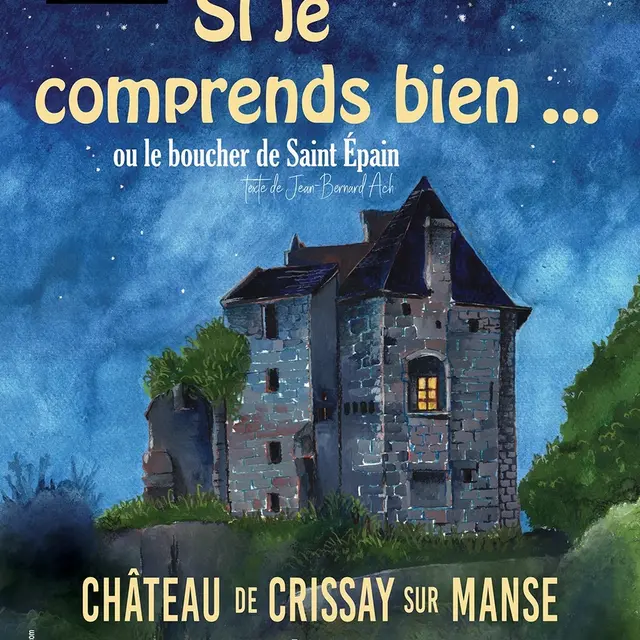 Si je comprends bien Nouveau Théâtre de Manse Crissay-sur-Manse 6 au 13 août 2025