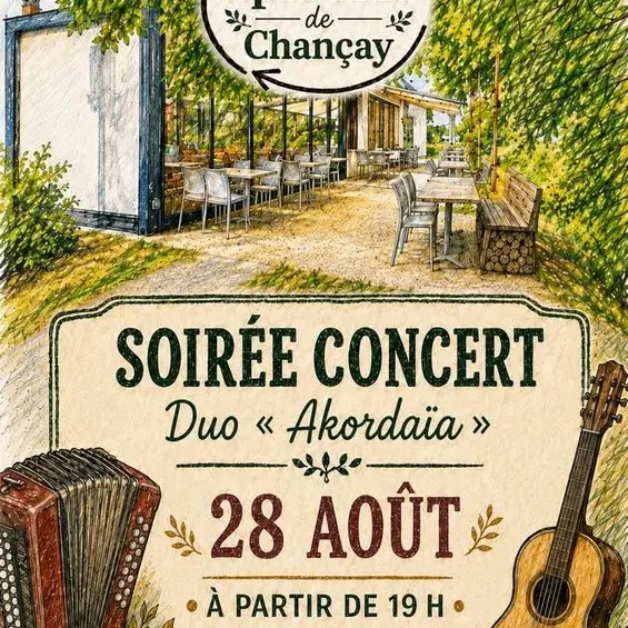 Soirée concert à la Petite Épicerie Chançay