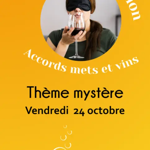 Soirée dégustation thème mystère Cave de Vouvray
