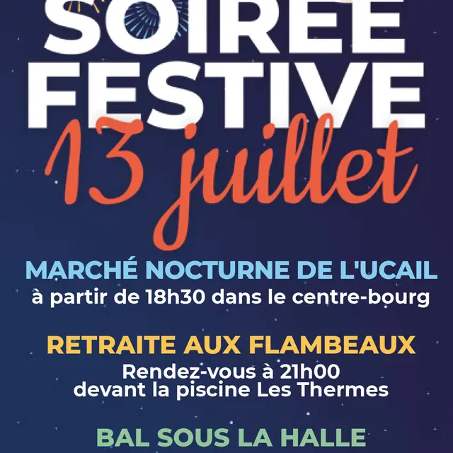 Soirée festive du 13 juillet