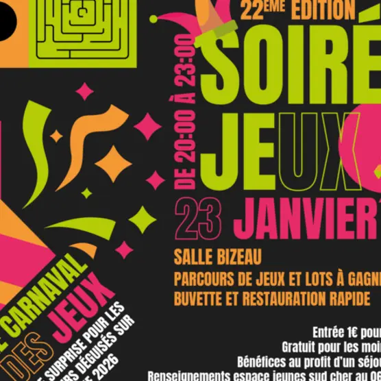 Soirée jeux Véretz