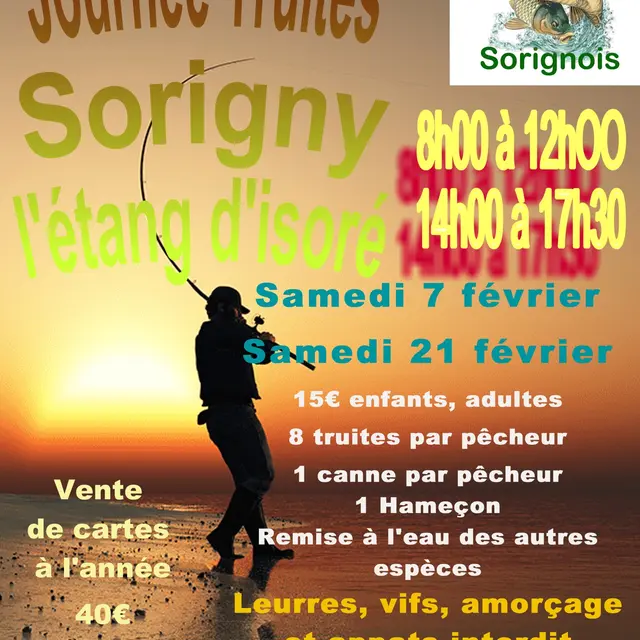 TVI - 7 & 21.02 - Sorigny - Journées truites