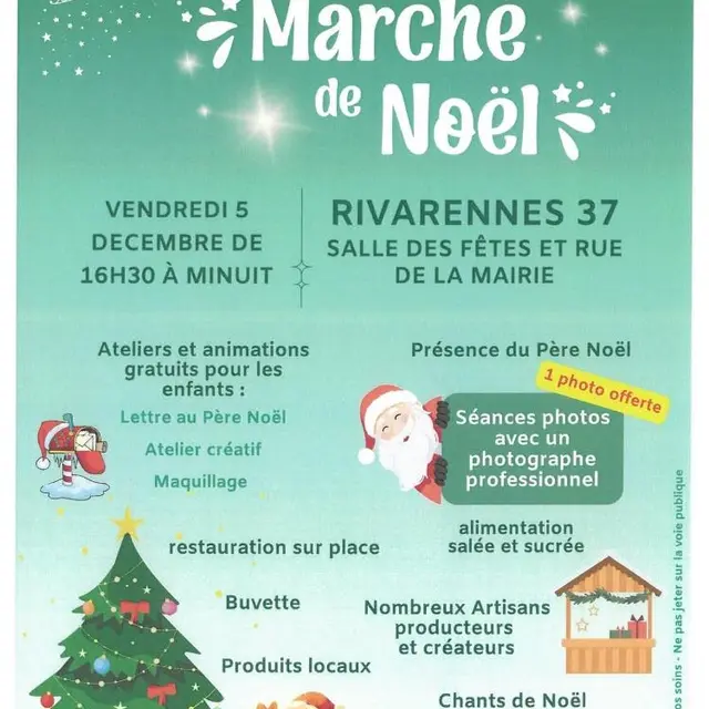 TVI - 05.12 - Rivarennes - Marché de Noël