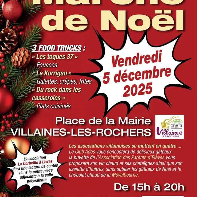 TVI - 05.12 - Villaines-les-Rochers - Marché de Noël