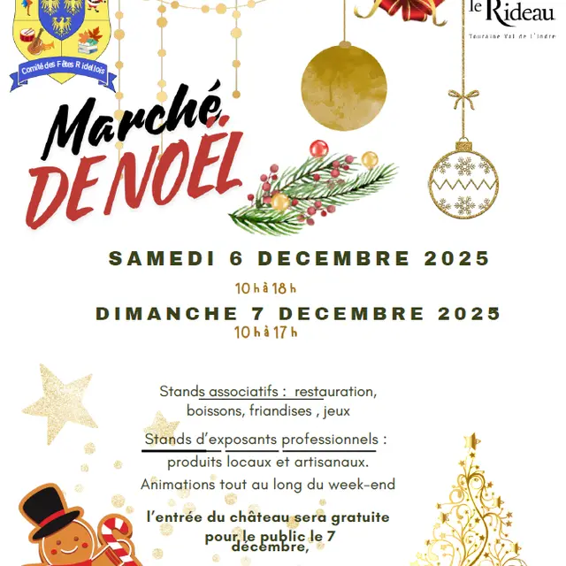 TVI - 06-07.12 - Azay-le-Rideau - Marché de Noël