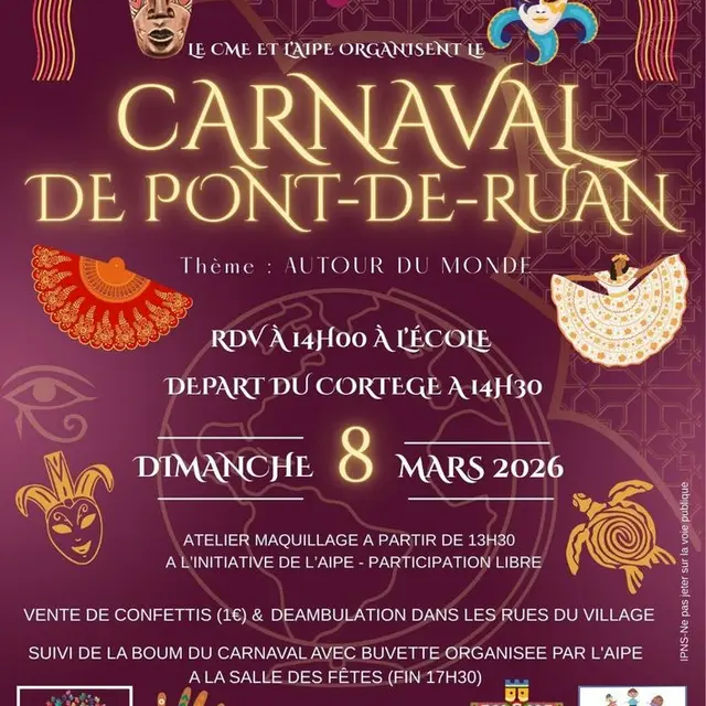 TVI - 08.03 - Pont-de-Ruan - Carnaval