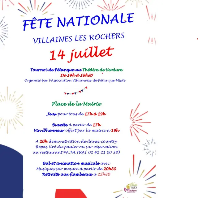 TVI - 14.07 Villaines-les-R. Fête Nationale