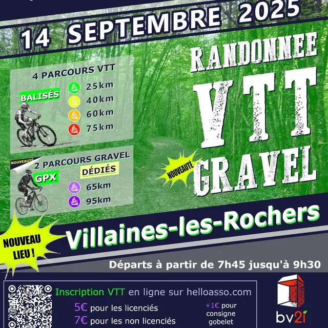 TVI - 14.09 Villaines-les-R. Rando VTT