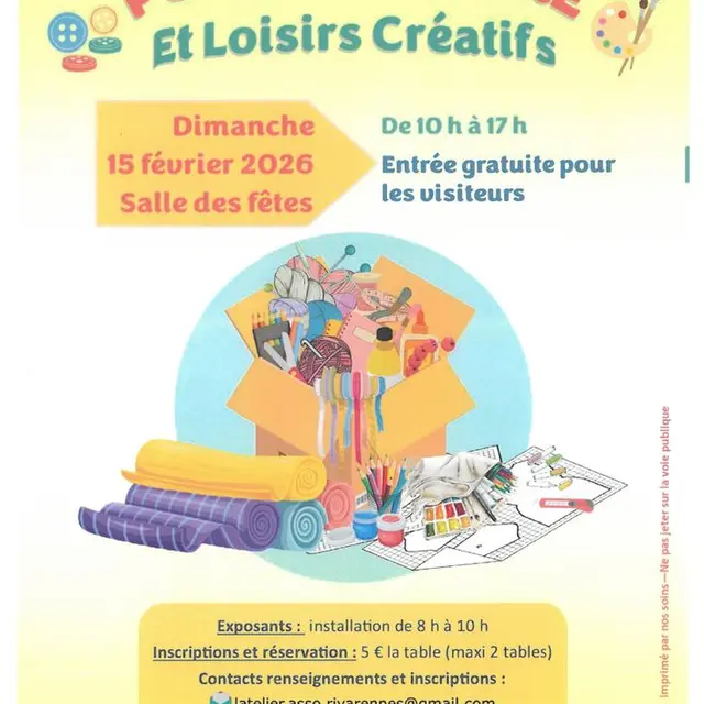 TVI - 15.02 - Rivarennes - Puces coutures