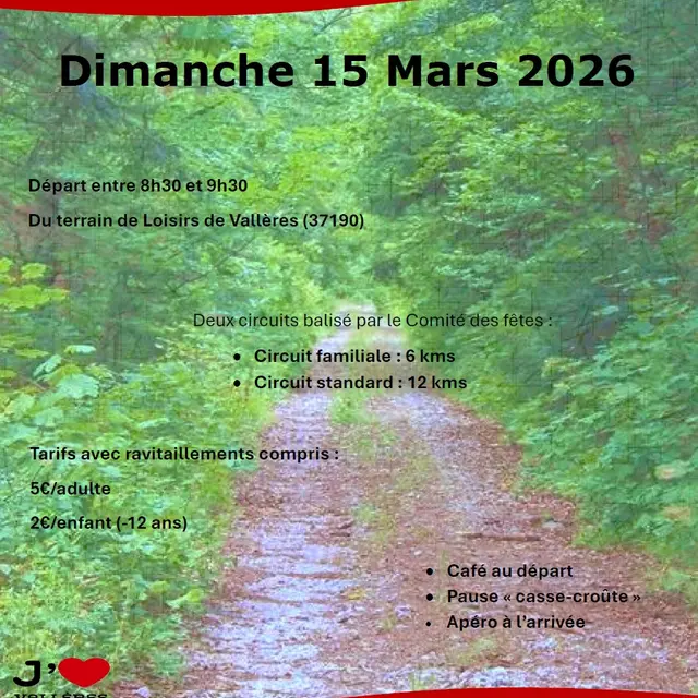 TVI - 15.03 - Vallères - Randonnée Casse Croûte