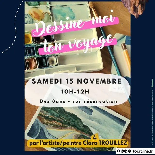 TVI - 15.11 - Veigné - Dessine moi ton voyage