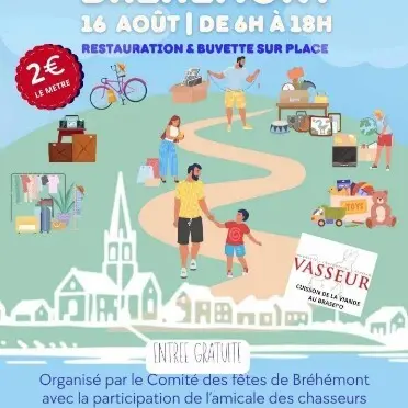 TVI - 16.08.2026 - Bréhémont - Brocante