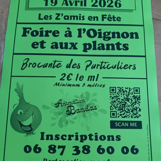 TVI - 19.04 - Saint-Branchs - Foire à l'oignon