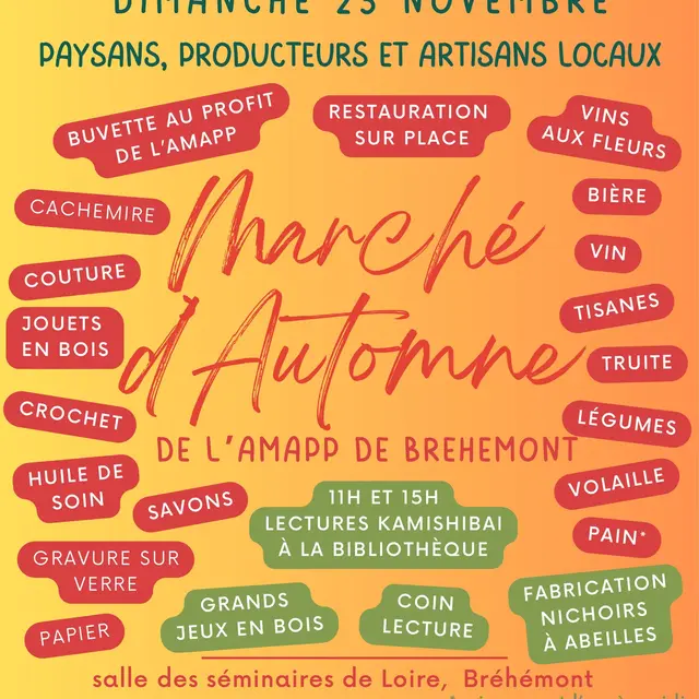 TVI - 23.11 - Bréhémont Marché d'Automne