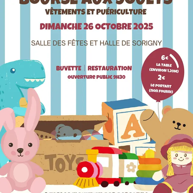 TVI - 26.10 - Sorigny - Bourse aux jouets