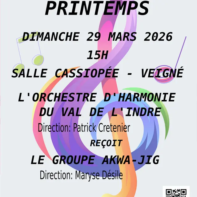 TVI - 29.03 - Veigné - Concert de Printemps