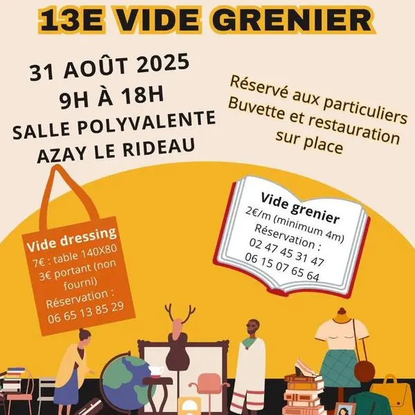 TVI - 31.08 Azay Vide-grenier