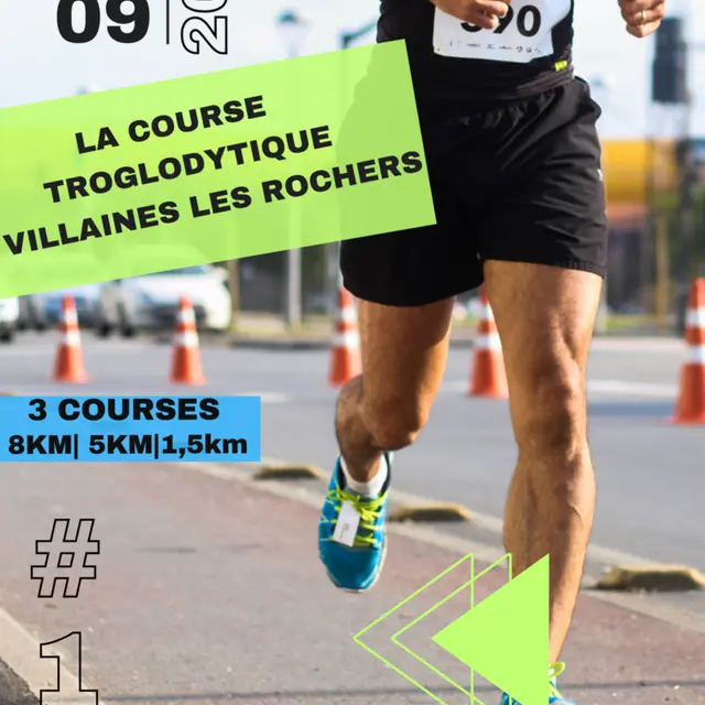 TVI 20.09 course troglodytique villaines les rochers