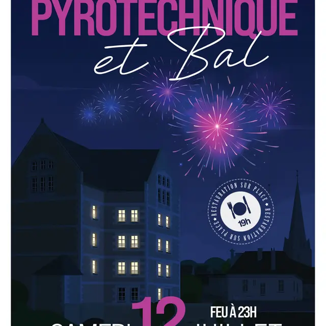 TVI. 12.07 Veigné Bal et Feu d'artifice