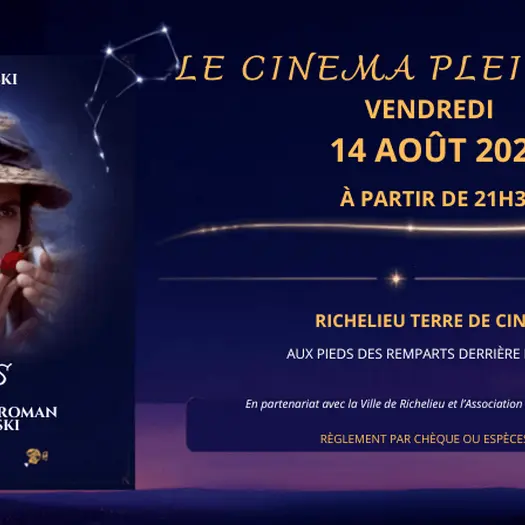 Tess Ciné plein air Richelieu 14 août 2026