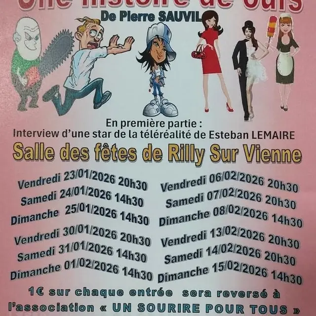Une histoire de oufs troupe de Rilly-sur-Vienne 2026