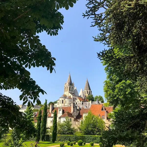 Collégiale Saint-Ours - Loches, Val de Loire, France.