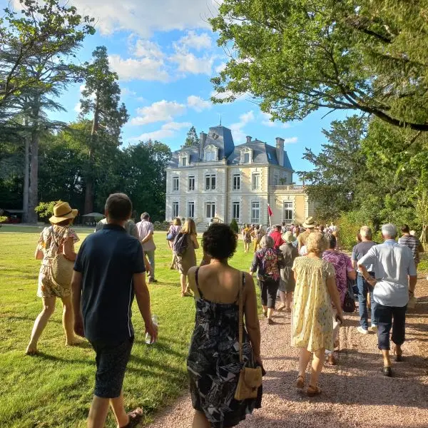 Visite du château du Coteau à Azay-sur-Cher