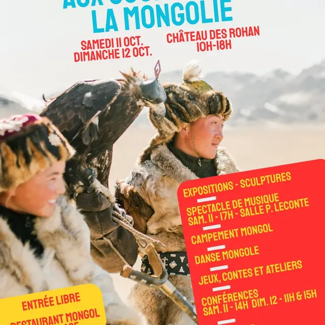 Week-end Aux couleurs de la Mongolie Sainte-Maure 11 et 12 octobre 2025