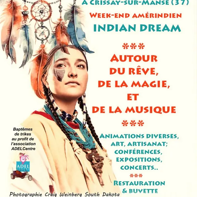 Week-end amérindien Indian Dream Crissay-sur-Manse 9 et 10 août 2025
