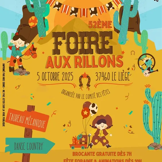 affiche foire 2025