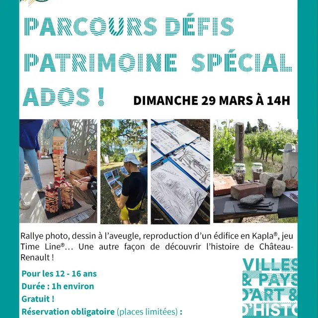 affiche roue tourangelle animation ados