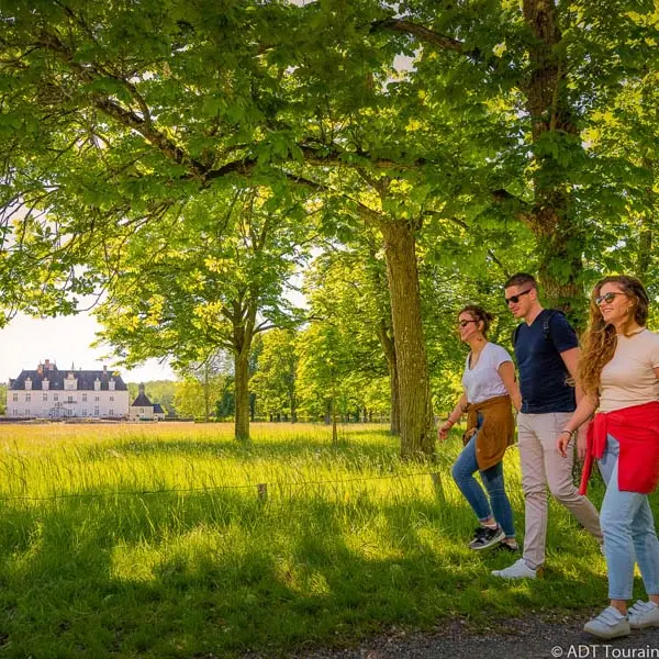 Randonnée près du château de Champchevrier