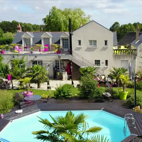 Le Clos Marie - Chambres d'hôtes à Langeais - Piscine