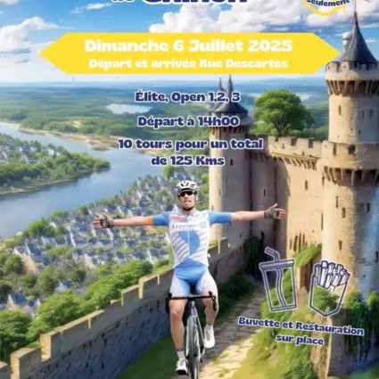 Affiche Prix Cycliste Chinon